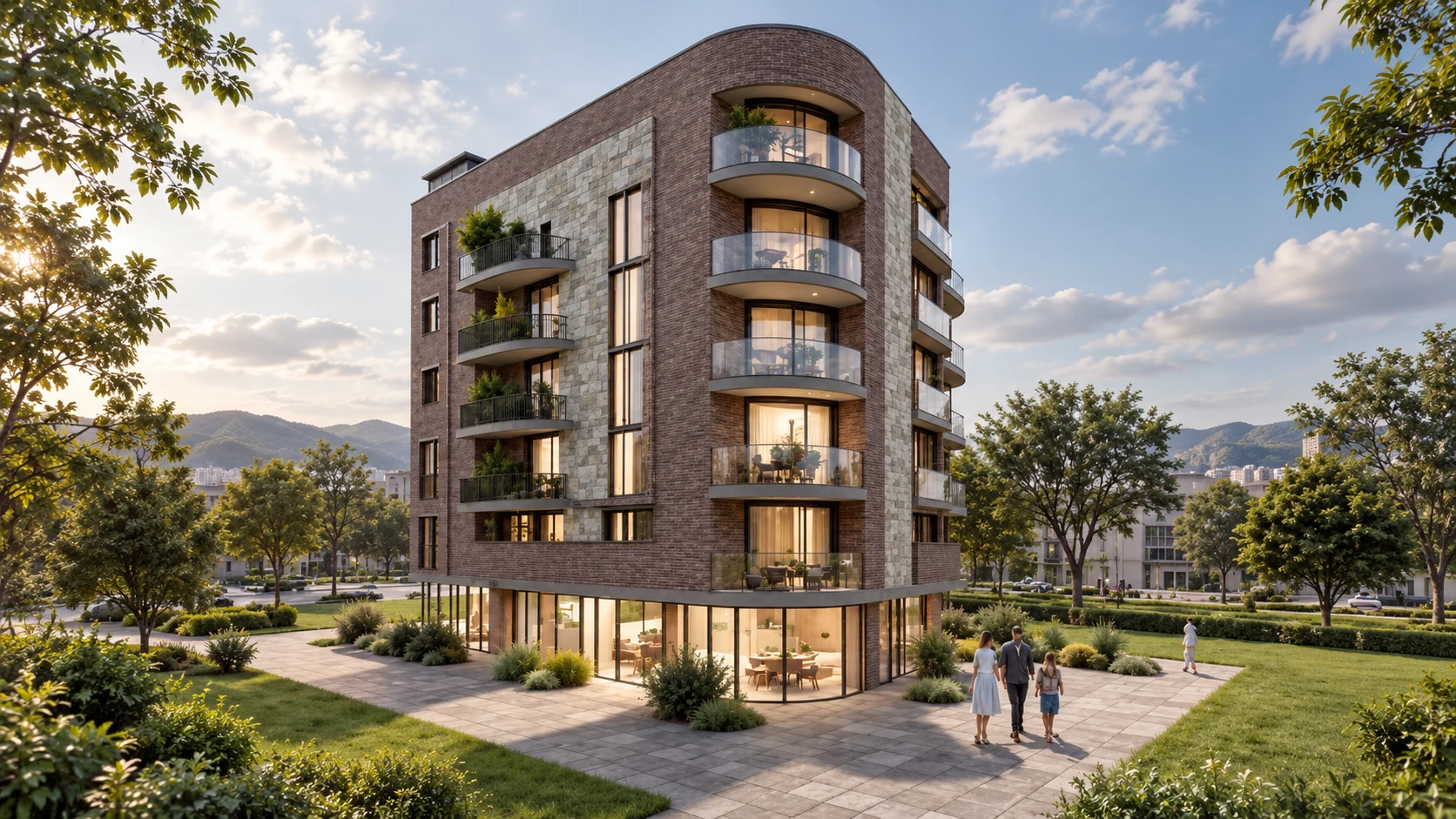 La Toscana · Visualización arquitectónica
